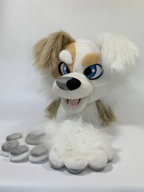 Copy of white dog fursuit by Oneandonlycostumes - review