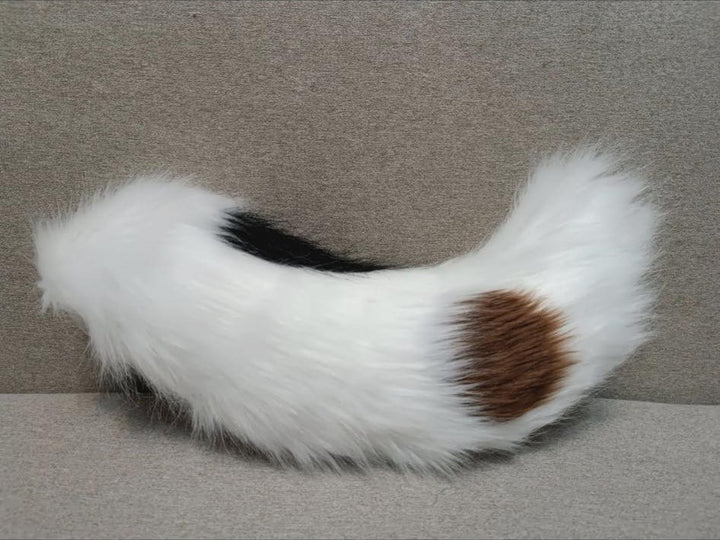 Brown Street Dog Fursuit Set – Head, Hand Paws & Tail, One Size M/L for Furry Cons & Cosplay