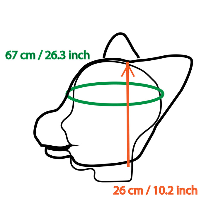 White beige cat fursuit head and hand paws for kids