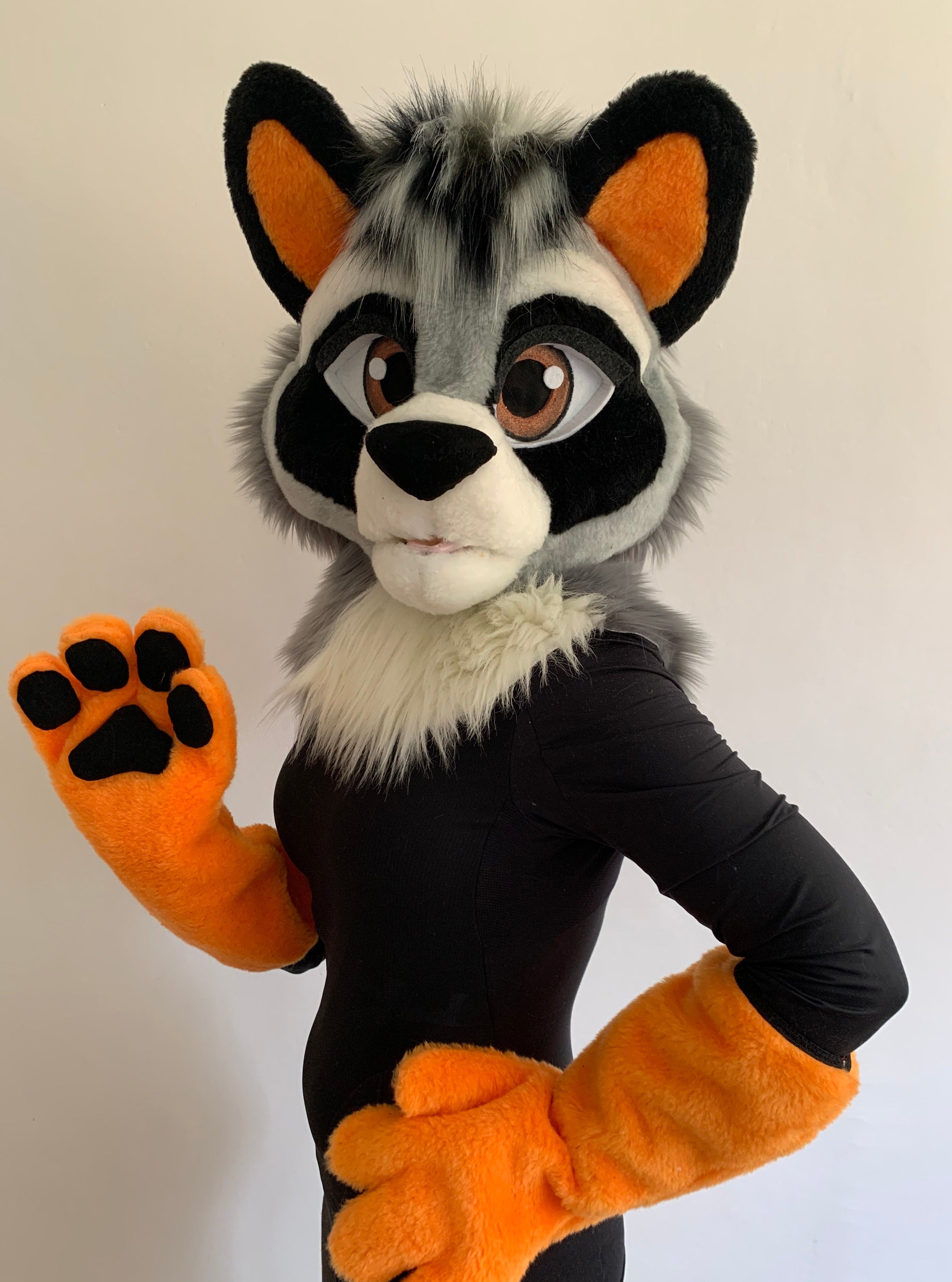 Raccoon fursuit head for sale - Oneandonlycostumes Raccoon fursuit head for sale - Oneandonlycostumes