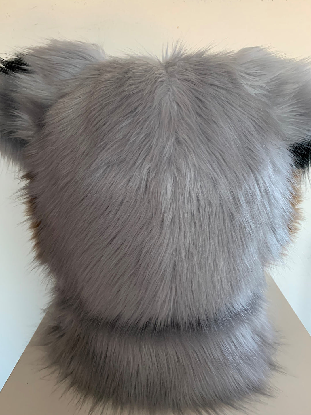 SPECIAL OFFER 10% OFF Grey australian shepherd dog fursuit head and hand paws for sale