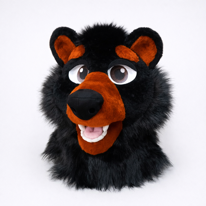 Bear Fursuit Head, Size M/L PREMADE UA