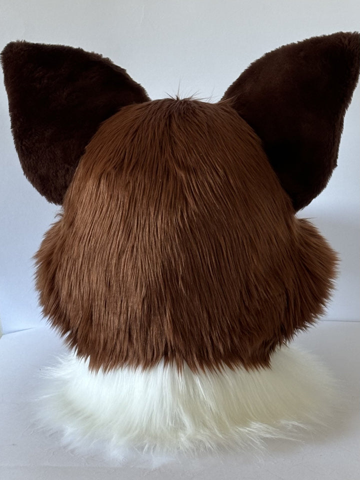 XL border collie fursuit head, hand paws and tail  5"9 (176cm) – 6”3 (190), K9 dog fursuit