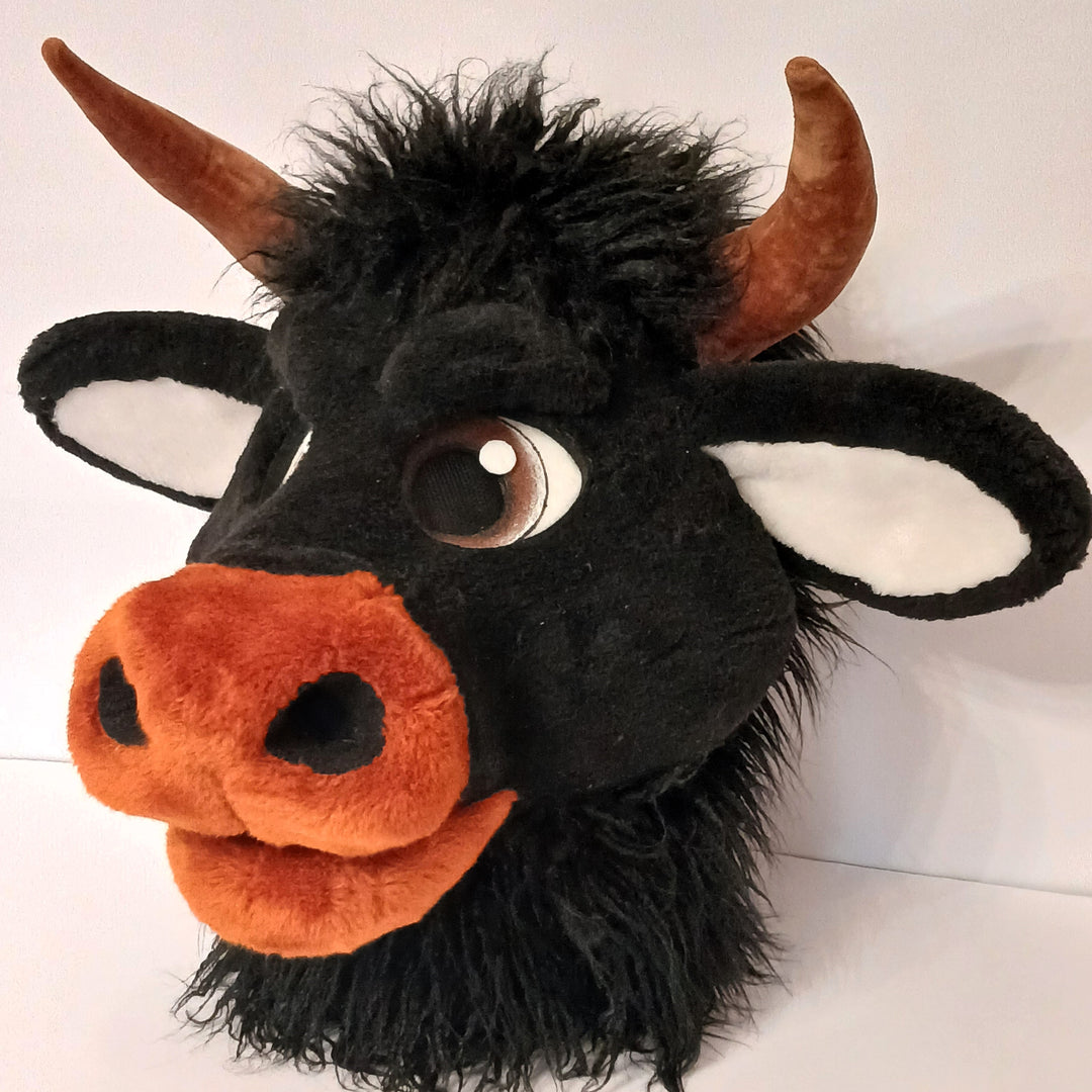 Bull fursuit head for sale