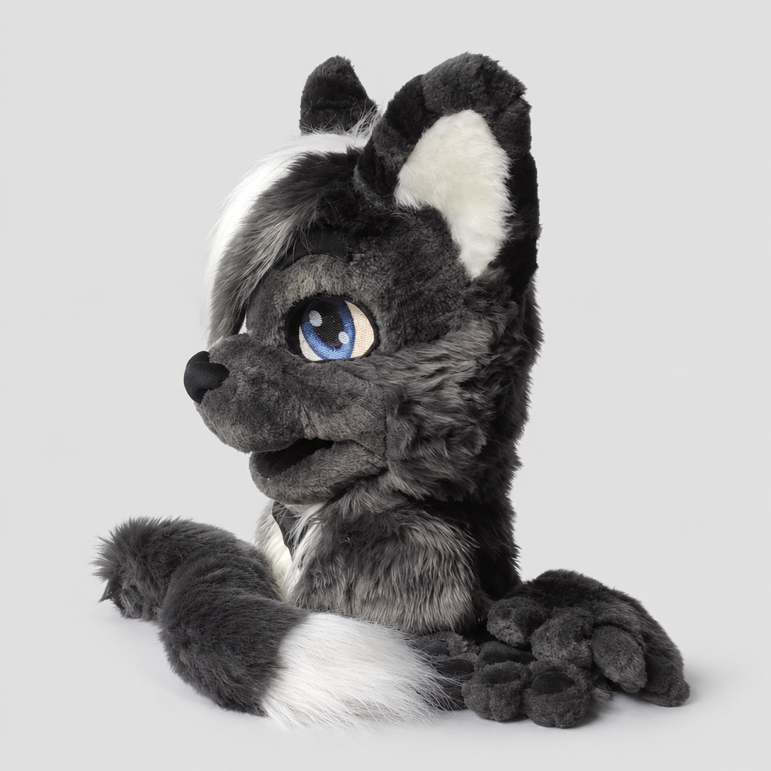 Commission - cat fursuit head, hand paws, tail, feet - II