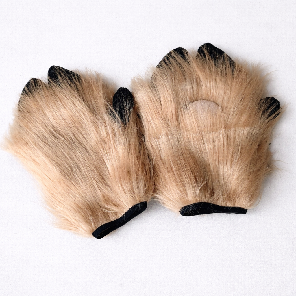 Deer Fursuit Head, Hand Paws & Tail, Size M/L, Premade UA