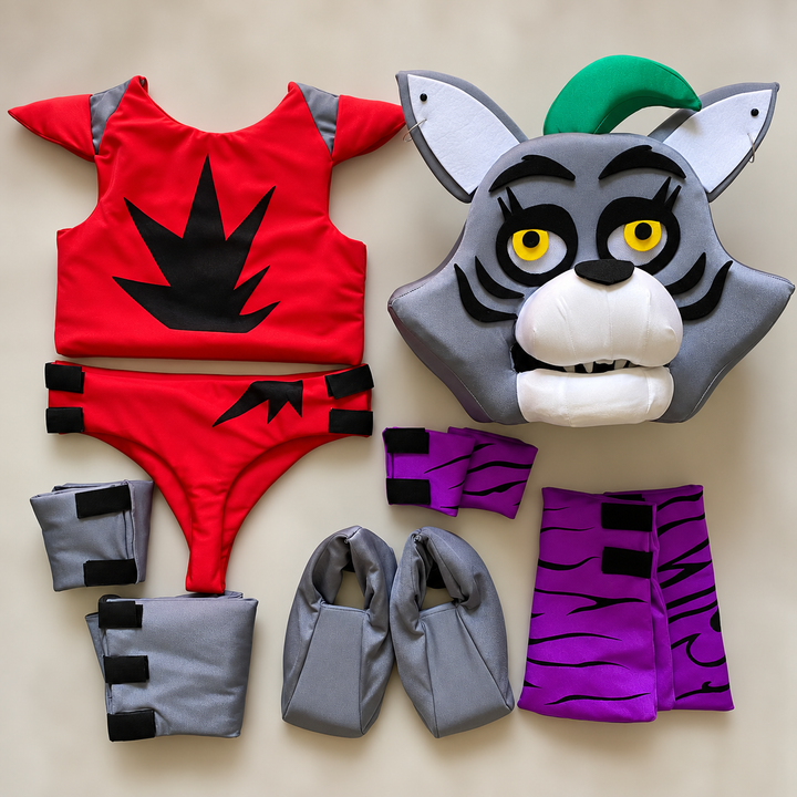 FNAF Roxy Cosplay Costume - MTO UA