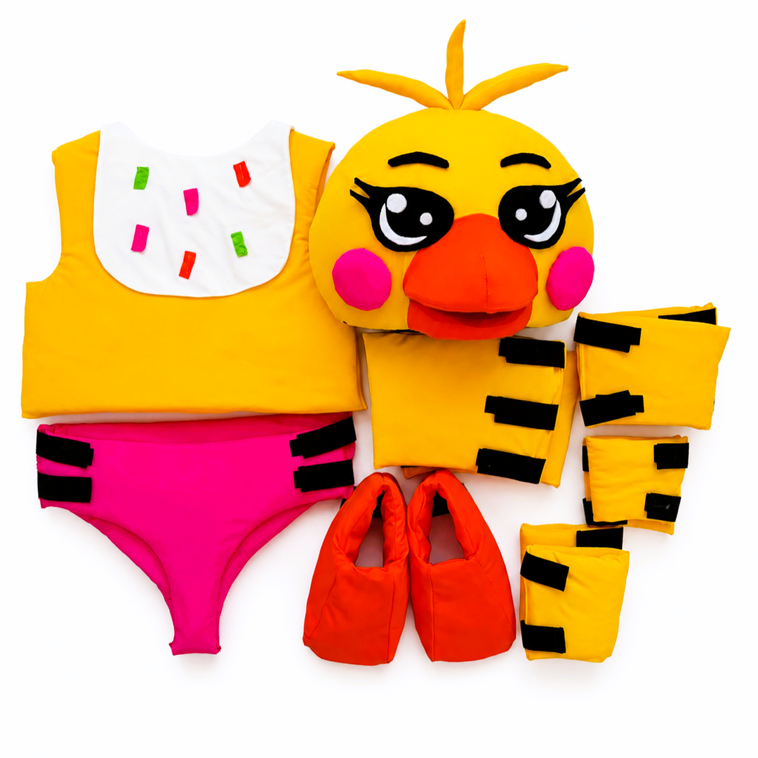 Kids Chica Costume - Ready to Ship CZ