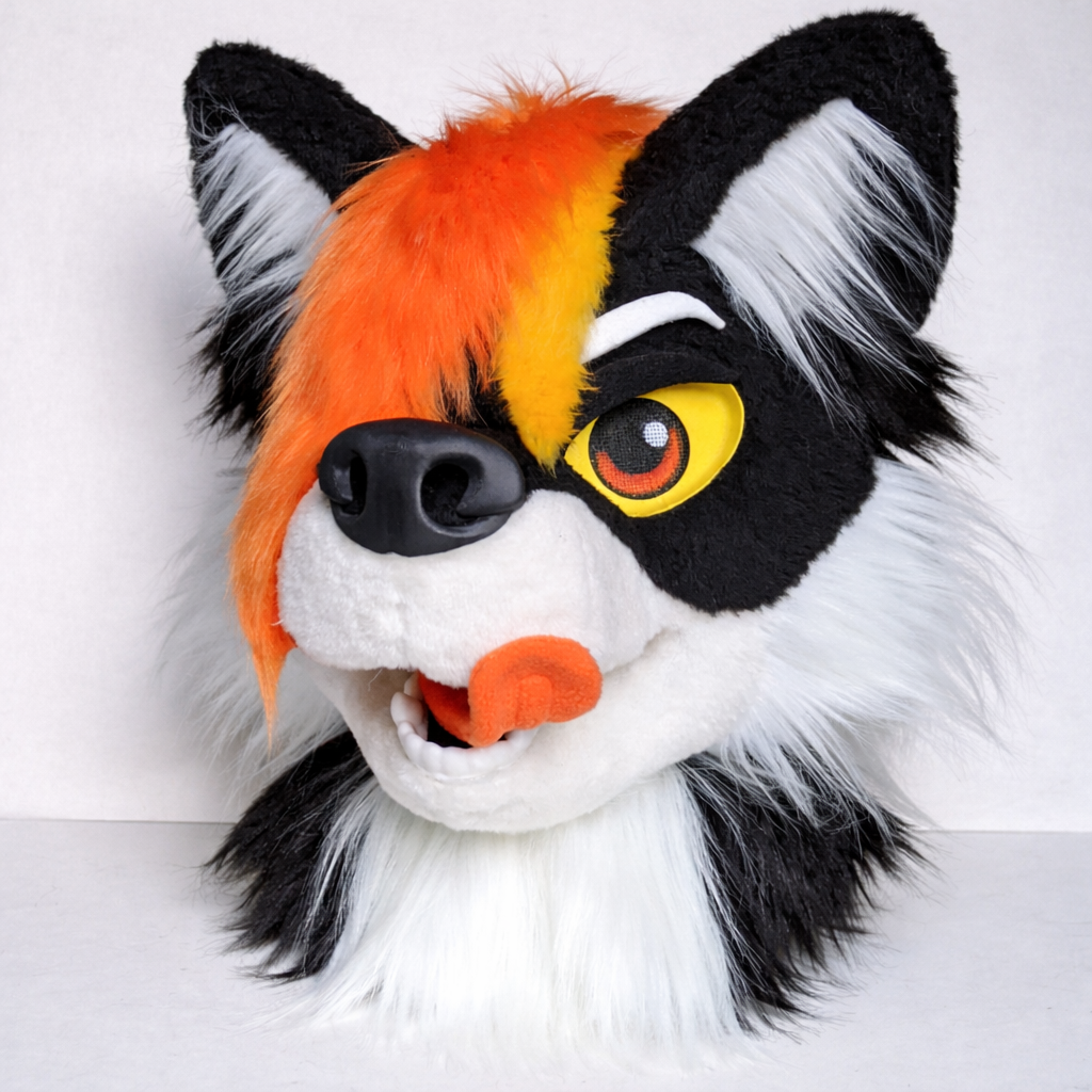 Custom order - hand paws and tail for folf fursuit head