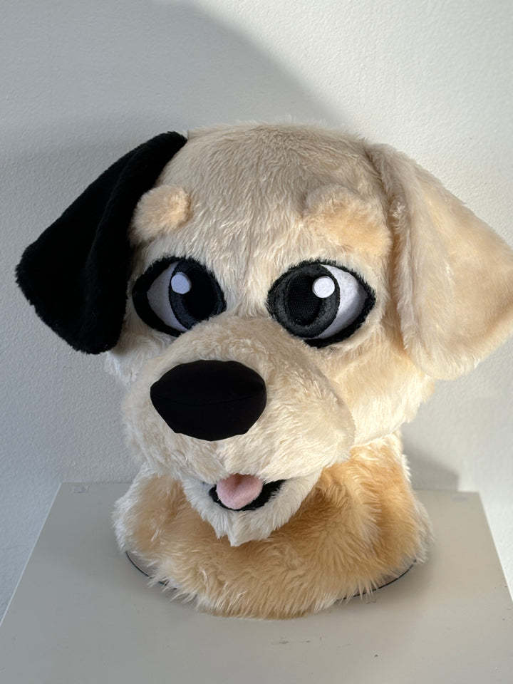 CLEARANCE! Beige dog fursuit head