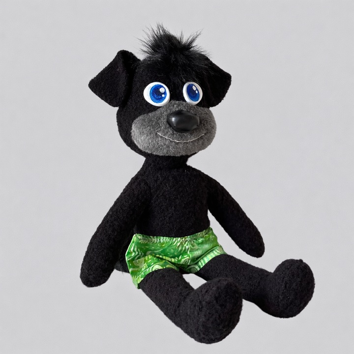 OOAK handmade doll - dog fursona plush