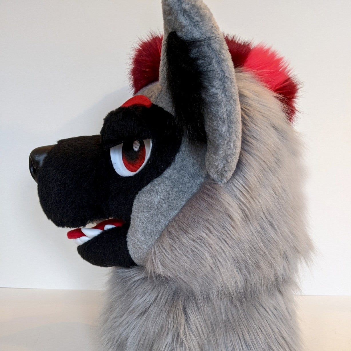 Hyena Fursuit Heads, Partials & Custom Commissions