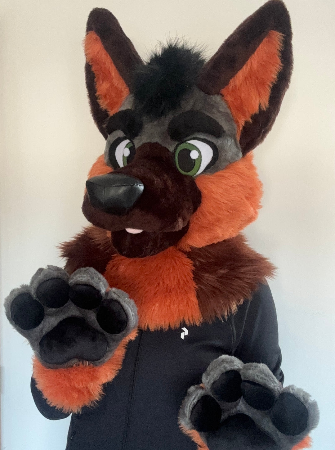 German shepherd fursuit oneandonlycostumes