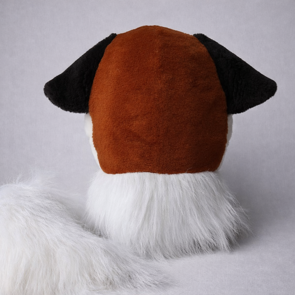 St Bernardt Dog Fursuit Head & Tail, BASIC, Size M/L PREMADE UA