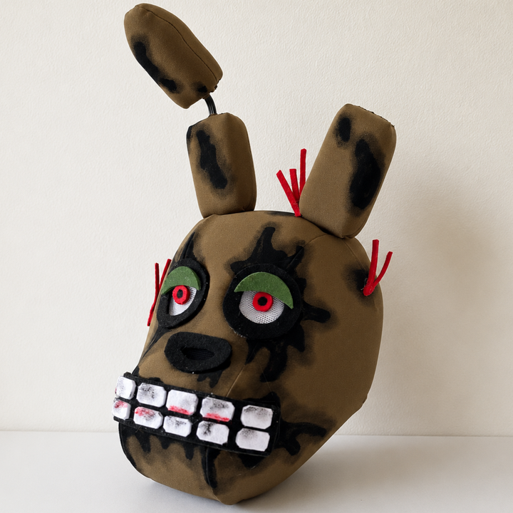 Kids Springtrap Mask Khaki - Ready-to-ship CZ