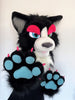 cat fursuit head and hand paws europe
