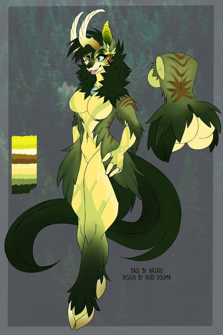 Custom order - wolf hybrid - head, hand paws, long tail - part 1