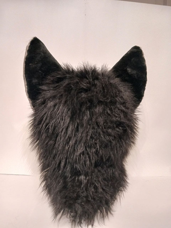 Brown airbrushed fox fursuit for sale