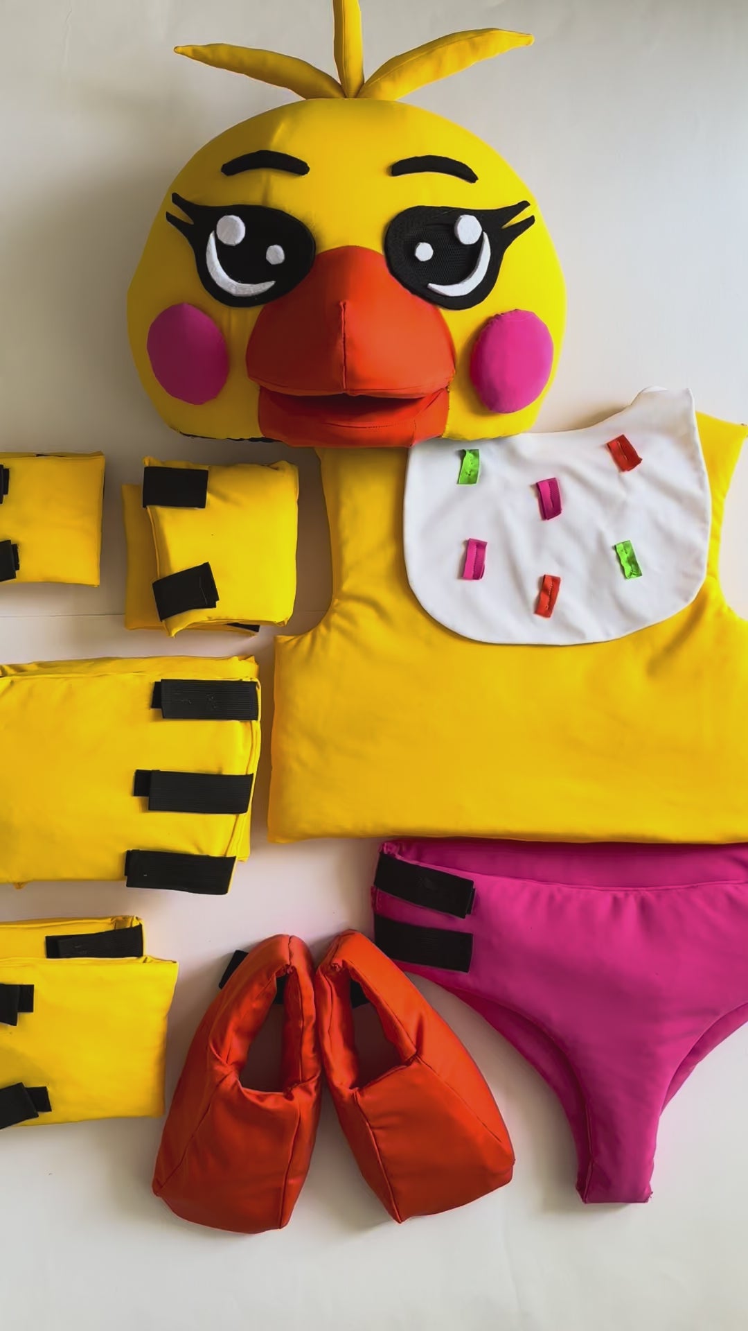 Kids Chica Costume - Ready to Ship CZ