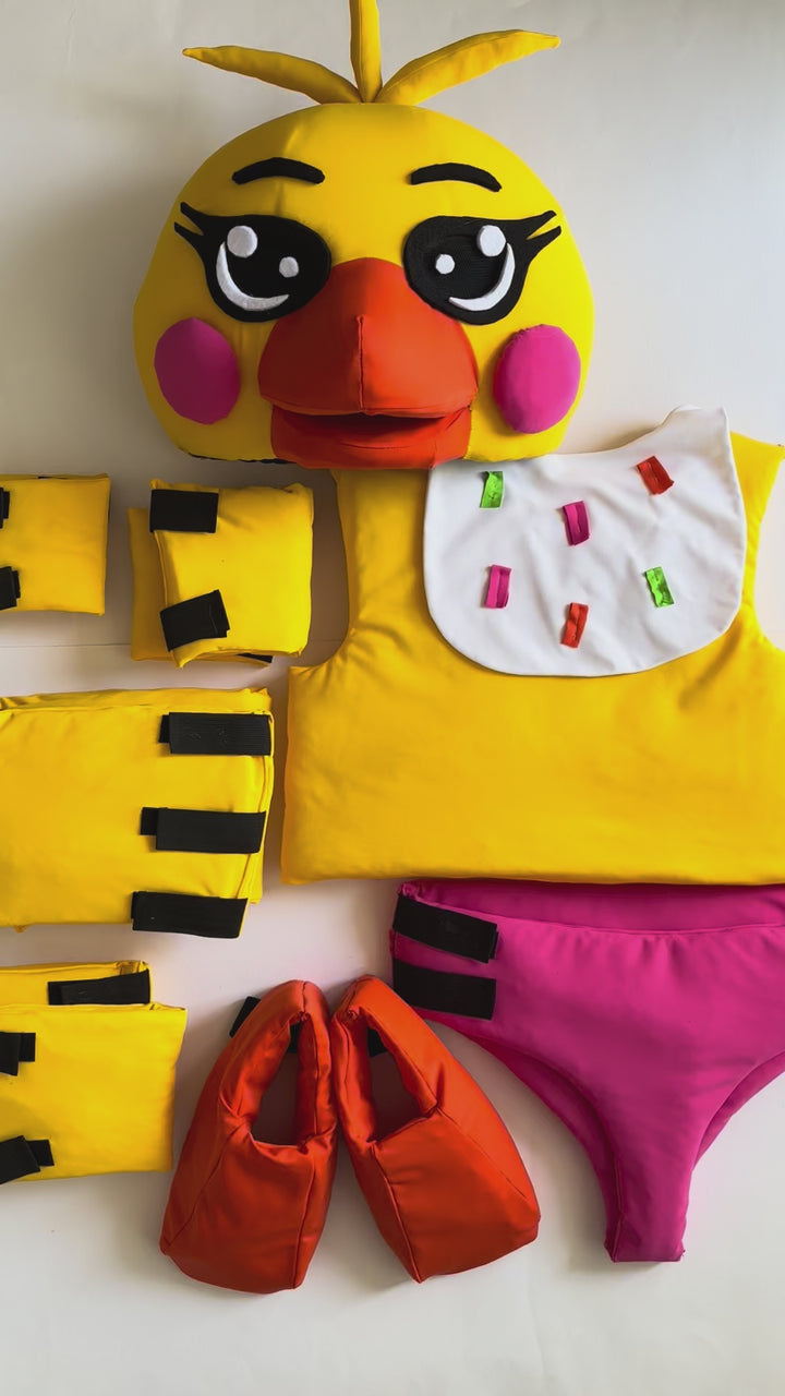 Kids Chica Costume - Ready to Ship CZ