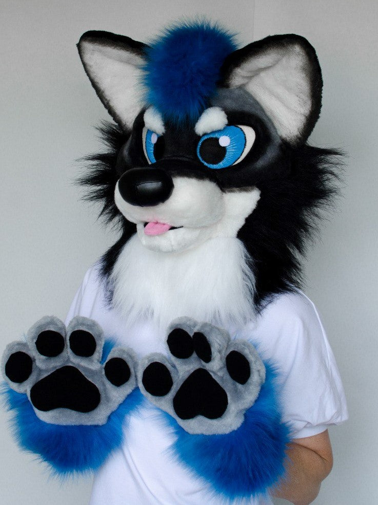 Wolf mascot costume for sale