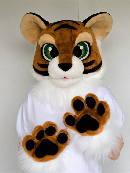 tiger fursuit head for sale oneandonlycostumes